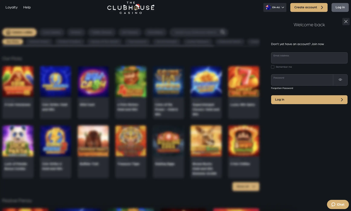 clubhouse casino Gameplay