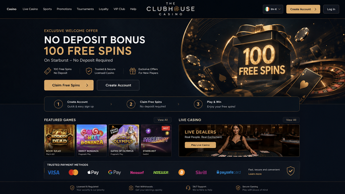 clubhouse casino Gameplay