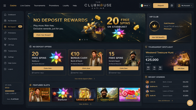 clubhouse casino Gameplay